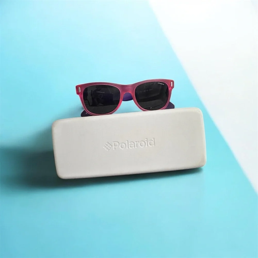 Polaroid Beige Sunglasses Case